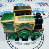 Emily & Tender (Thomas Wood Unpainted Mattel) Good Condition Wooden - Used