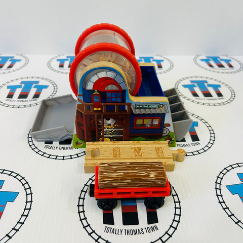 Wood Chipper #1 with Cargo Car and Log Wooden - Used