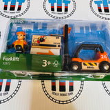 BRIO 33573 Forklift in Plastic Box Wooden - New