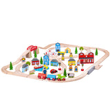 Town and Country Train Set BIGJIGS Rail Wooden - NEW in Box