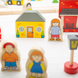 Town and Country Train Set BIGJIGS Rail Wooden - NEW in Box