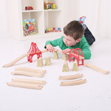 Bridge Expansion Rail Set Wooden - New in Box