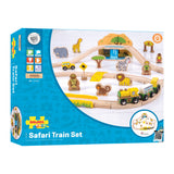 Safari Train Set BIGJIGS Rail Wooden - NEW in Box