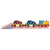 Car Loader BIGJIGS Rail Wooden - New in Box