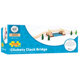 Clickety Clack Bridge BIGJIGS Rail Wooden - New in Box