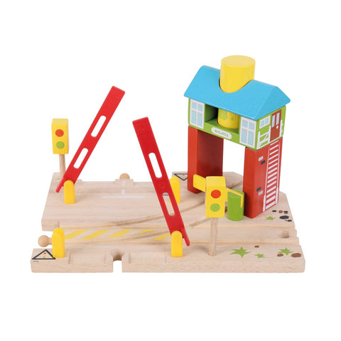 Signal Box BIGJIGS Rail Wooden - New in Box