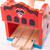 Pirate Galleon BIGJIGS Rail Wooden - New in Box