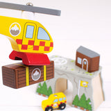 Mountain Rescue BIGJIGS Rail Wooden - New in Box