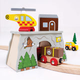 Mountain Rescue BIGJIGS Rail Wooden - New in Box