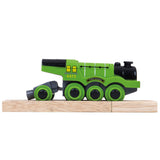 Flying Scotsman Battery Engine BIGJIGS Rail Wooden - New in Box