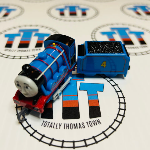 Gordon Upside Down Sticker Capsule Plarail Pull Along - Used