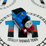 Thomas Grinning Newer Face No Stickers Pull Along Capsule Plarail - Used