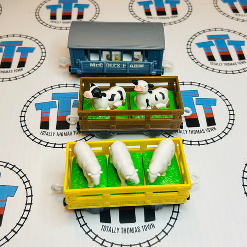 Farmer McColl's Farm Cargo Cars Used - Trackmaster