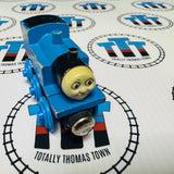 Thomas Flat Magnet with Staples #17 Rare Fair Condition Discoloured Face Wooden - Used