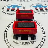 Coal Company (Sodor Mining Co.) with 2 Cargo Cars (2003) #2 Wooden - Used