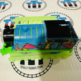 Hyper Thomas with 2 Track Pieces (2017 Mattel) Good Condition Used - Trackmaster Revolution