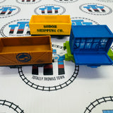 Brendam Shipping Cargo Cars (Missing Cargo) Used - Trackmaster