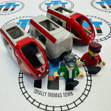 BRIO 33505 Travel Train With 2 Figures Wooden - Used