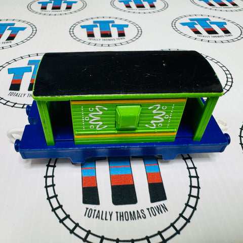 Green Box Car Used - TOMY