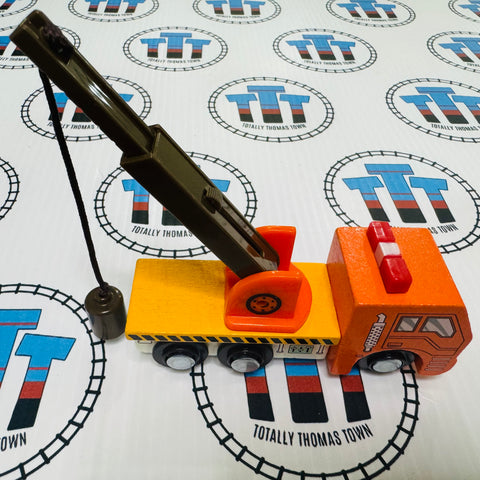 Tow Crane Truck Generic Brand Train Wooden - Used
