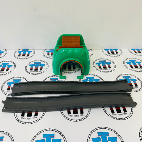 Road and Rail Tunnel with Ascending Road Used - TOMY