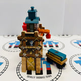 Misty Island Crane with Cargo Car Wooden - Used