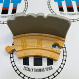 Musical Melody Tracks Set #1 with Train (Track No Road) One Glued Piece Wooden - Used