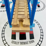 A Day at "The Works" Set #2 (No Trains or Playmat/Missing Signals/Chipped Bridge) Wooden - Used