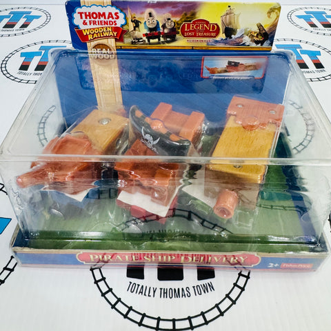 Pirate Ship Delivery (Mattel) Wooden - New