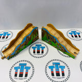 Hill 2 Pieces Fair Condition Thomas Brand Wooden - Used