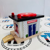 Rescue Hospital with Ramp and Ambulance (2003) #1 Wooden - Used
