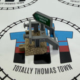 Trackmaster Buffer Track with Tidmouth Sheds Sign 1 Piece - Used