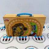 Play and Go Carrying Case #3 (Mattel) Missing Plastic Inserts Fair Condition Wooden - Used