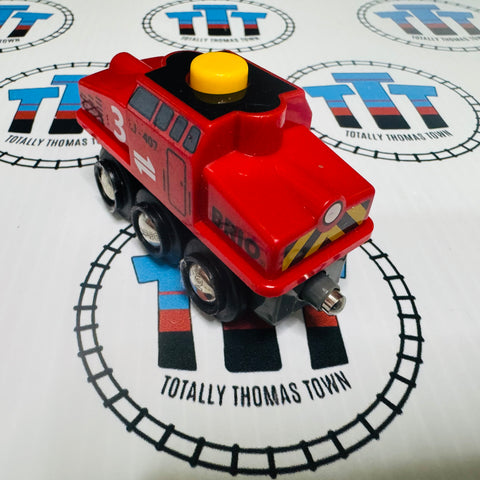 BRIO 33236 Push and Play Switching Engine Fair Condition Wooden - Used