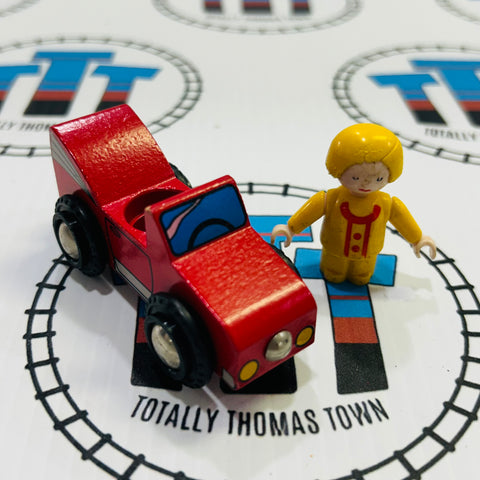 BRIO Speedy Sports Car 33629 Damaged Figure Wooden - Used