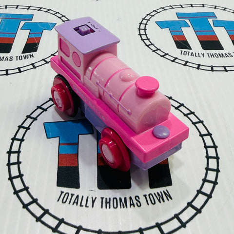 Powerful Pink Loco Battery Operated Engine BIGJIGS Rail Wooden - New in Box