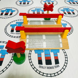 BRIO 33388 Crossing with 2 Signs Wooden - Used