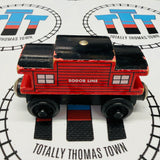 Sodor Line Caboose #5 (Learning Curve 1994) Rare Fair Condition Wooden - Used
