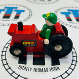 BRIO Vintage Trusty Tractor Damaged Figure #33633 - Used
