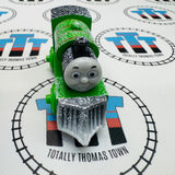 Percy - Snow Covered Percy with Plow (Learning Curve) Very Good Condition Wooden - Used