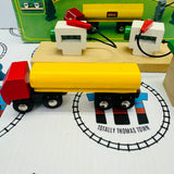 BRIO Gas Station Accessories for the Wooden Railway in Box Wooden - Used