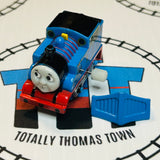 Surprised Thomas with Snowplow #1 Capsule Plarail Wind Up - Used