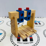 Over the Track Signal #1 with Clickity Clack Track Wooden - Used