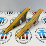 BRIO 33469/33470 Sky Bridge & Stone Tunnel Fair Condition Wooden - Used