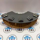 Roundhouse with Splitter Poor Condition Chipped Track #9 Wooden - Used