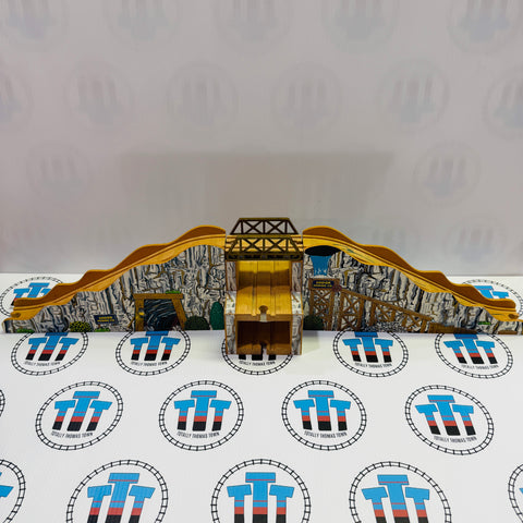 3 Layer Gold Mountain Fair Condition Marked Track #3 Wooden - Used