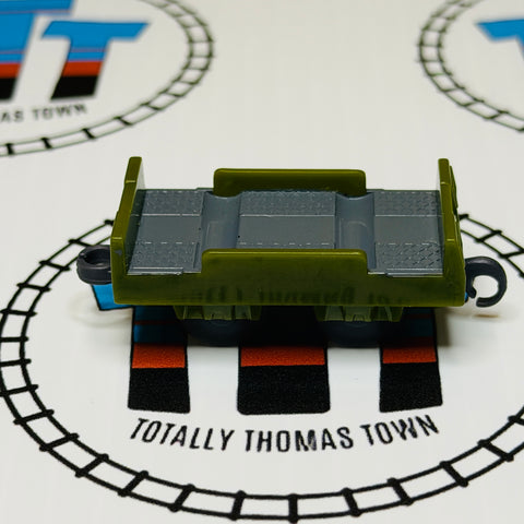 Green Flatbed Pull Along Capsule Plarail - Used