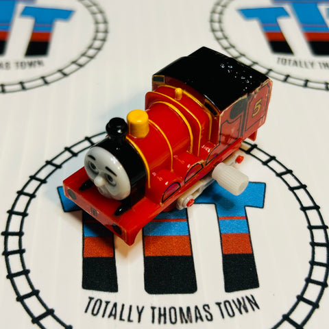 Surprised James Peeling Stickers Capsule Plarail Wind Up - Used
