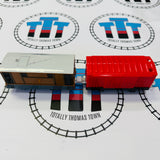 Toby with Cargo Talking (2012 Mattel) #1 VERY Noisy Different Clip Used - Trackmaster