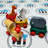Animal Train Generic Brand Train Wooden - Used